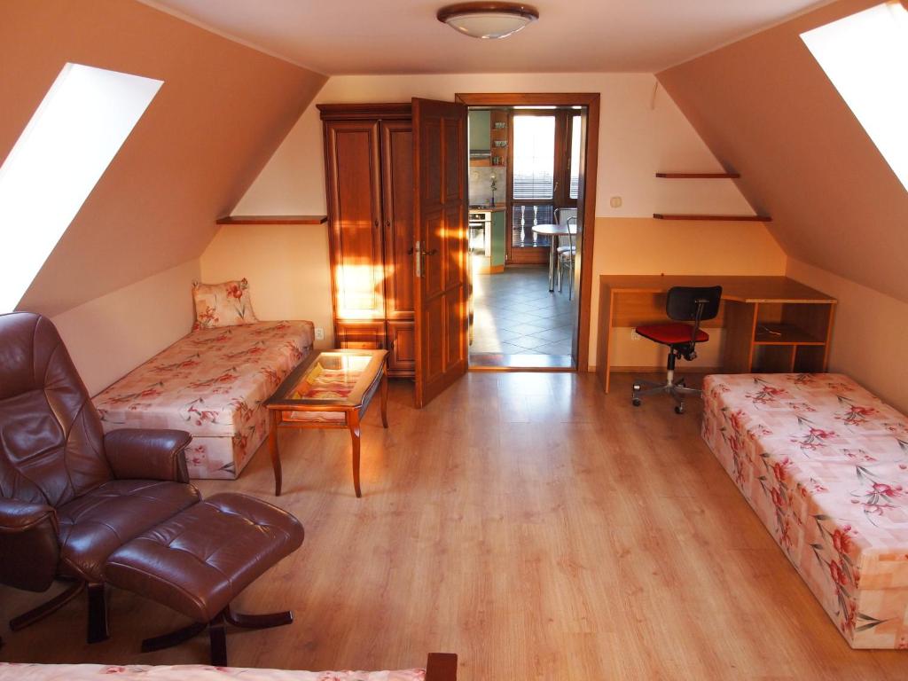 Postel nebo postele na pokoji v ubytování Apartment Najadka
