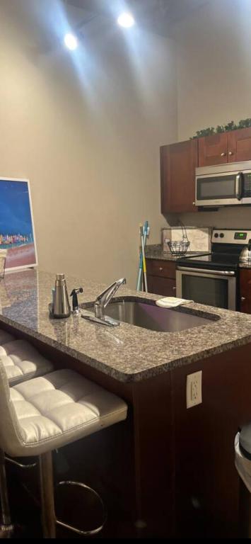 Køkken eller tekøkken på Beal Street View