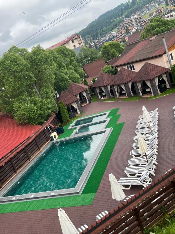 Bazén v ubytování Hotel Bellavista & Spa nebo v jeho okolí