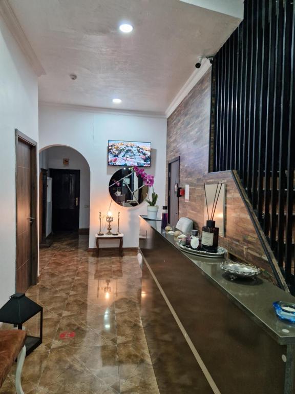Posezení v ubytování New House Kobuleti 2