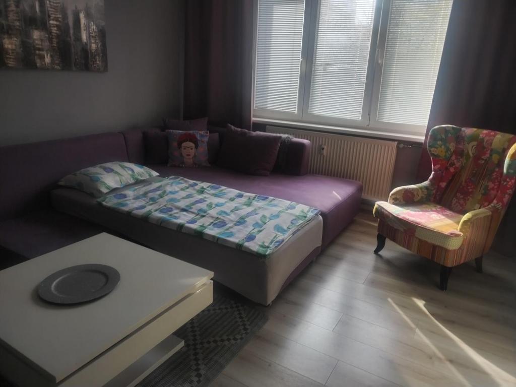 A seating area at Senza apartman