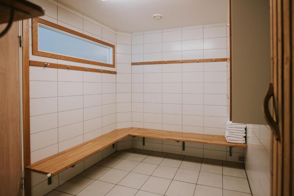 Koupelna v ubytování Comfort Hotel Jazz, Borås