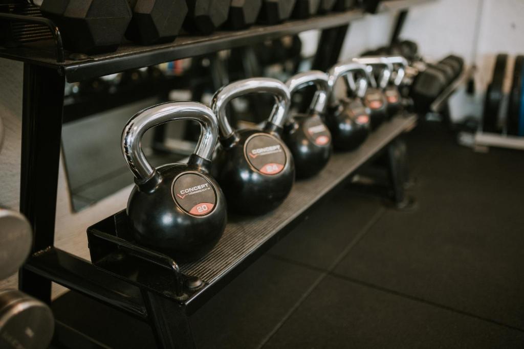Fitness centrum a/nebo fitness zařízení v ubytování Comfort Hotel Jazz, Borås