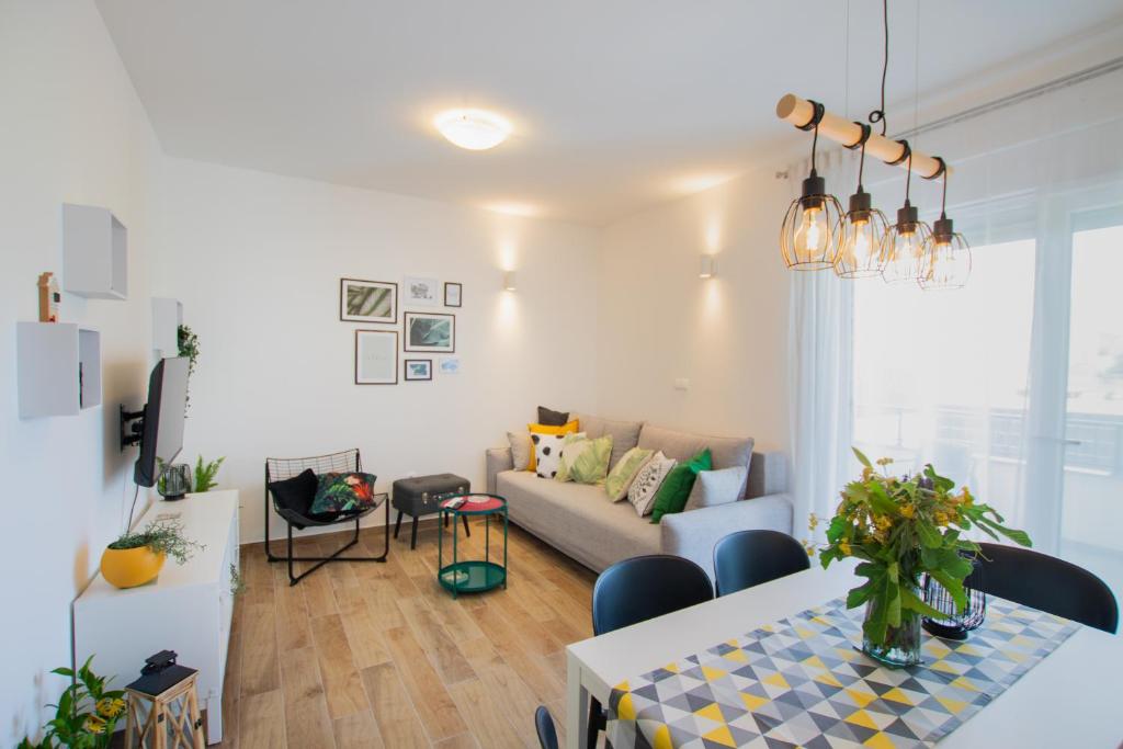 Posezení v ubytování Udoban kutak blizu centra Apartman Mala Punta