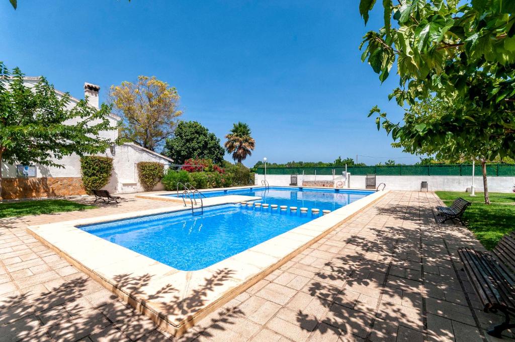 Bazén v ubytování Pool Terrace garage 3 rooms 6 pax nebo v jeho okolí