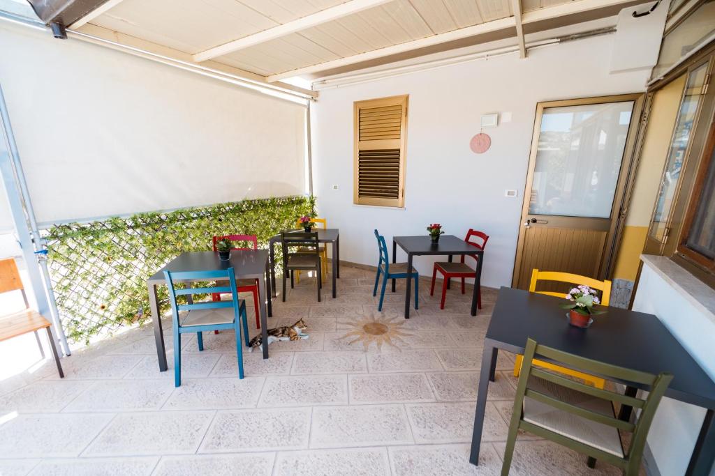 Balkón alebo terasa v ubytovaní B&B Profumi di Sicilia