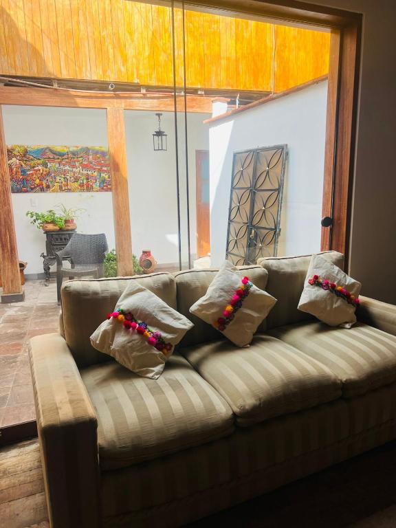 Setusvæði á Flying Dog Hostel Cusco