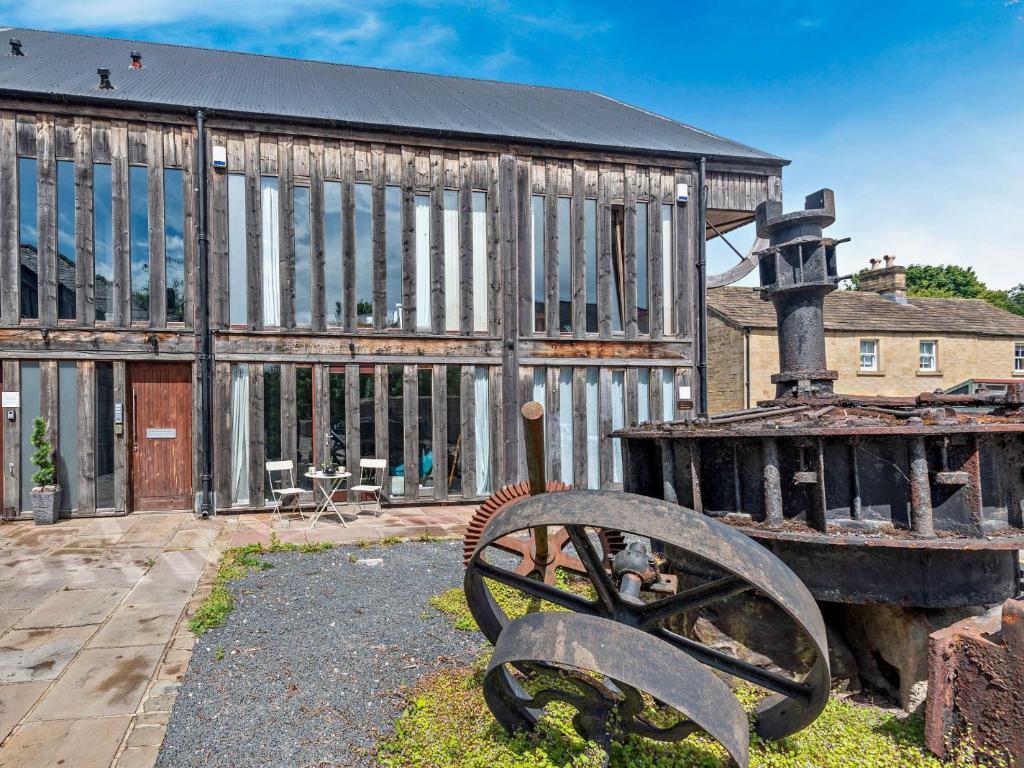 Bygningen som lejligheden ligger i