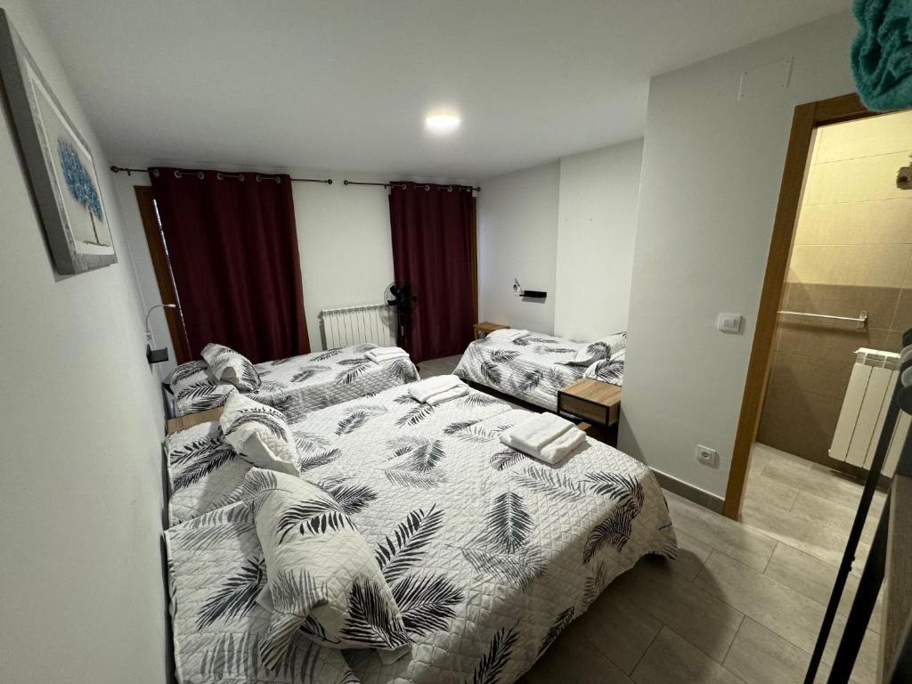 Postel nebo postele na pokoji v ubytování Carpe Viam