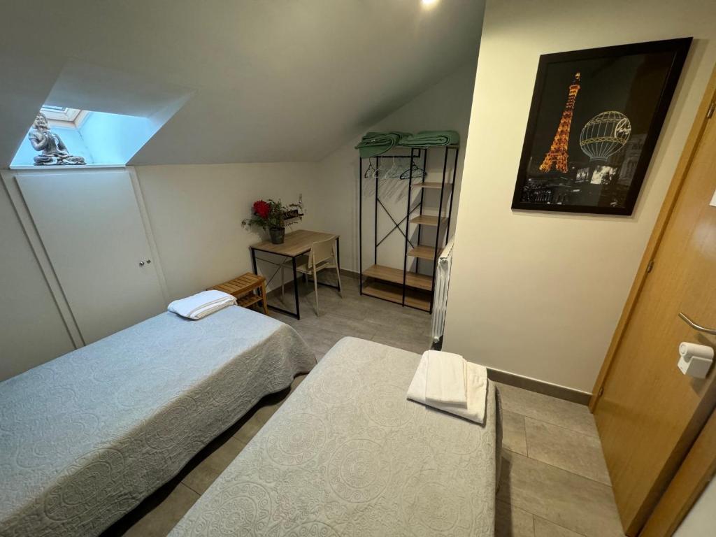 Postel nebo postele na pokoji v ubytování Carpe Viam