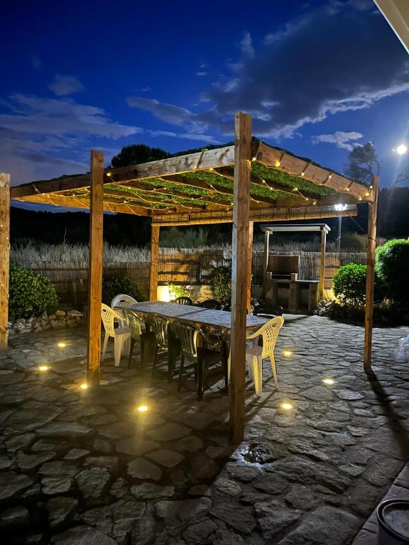 Patio nebo venkovní prostory v ubytování Gorriones