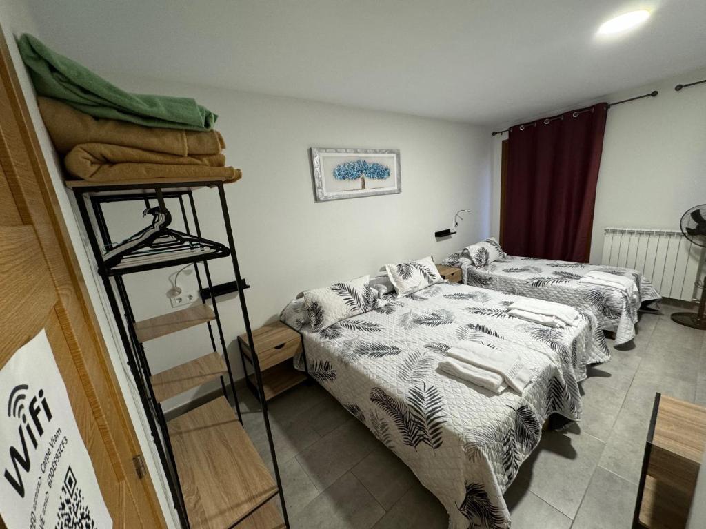 Postel nebo postele na pokoji v ubytování Carpe Viam