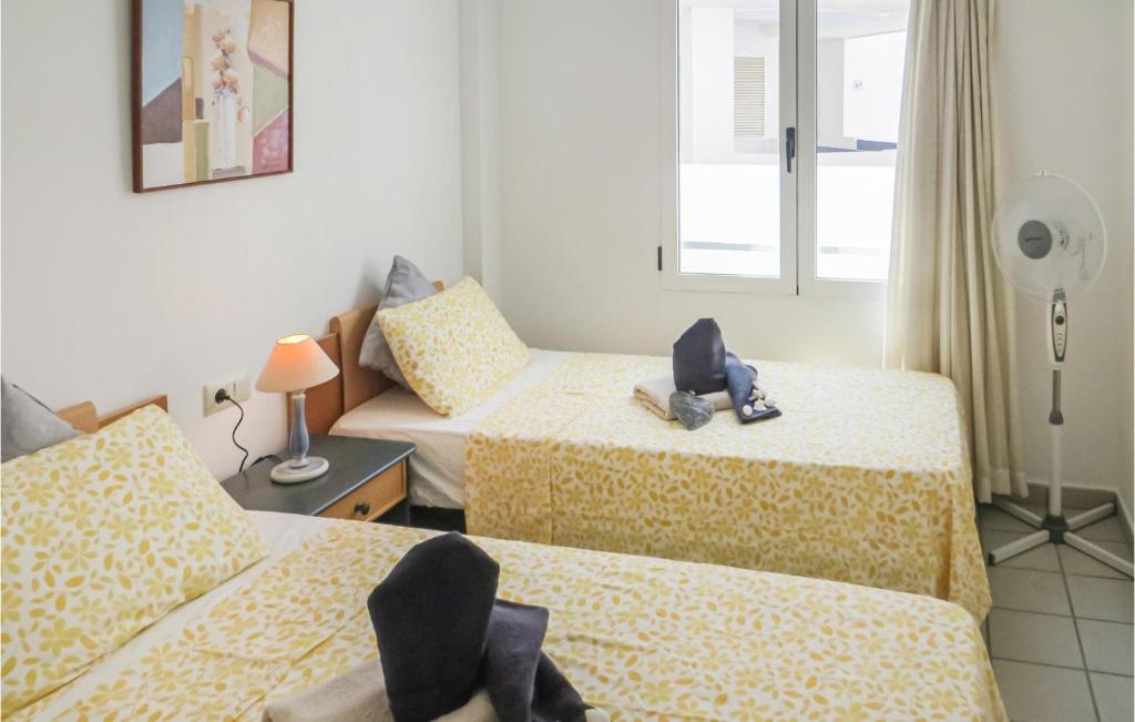 Posteľ alebo postele v izbe v ubytovaní Lovely Apartment In Orihuela Costa