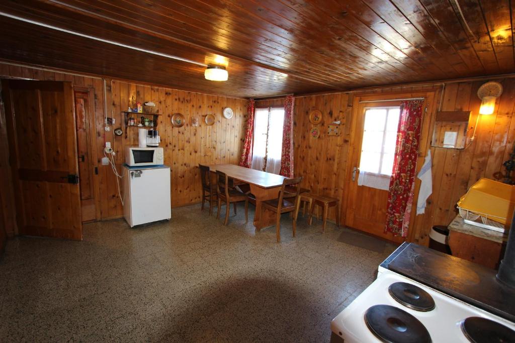 Kuchyň nebo kuchyňský kout v ubytování Plans