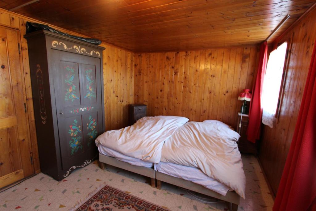 Postel nebo postele na pokoji v ubytování Plans