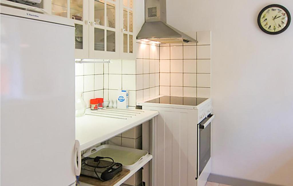 Kuchyň nebo kuchyňský kout v ubytování Stunning Home In Svaneke With 3 Bedrooms