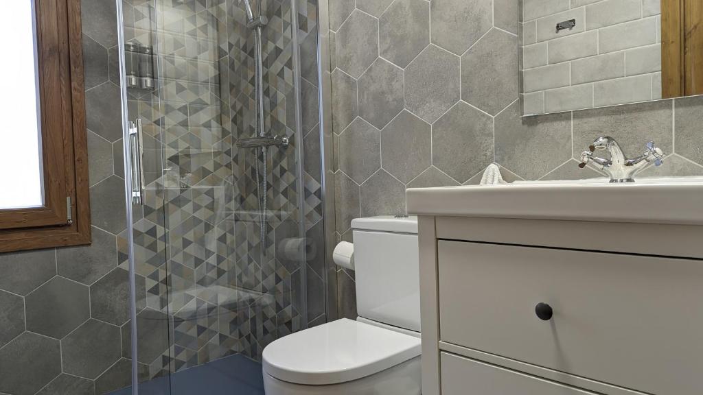 Koupelna v ubytování Apartamento Ábside de San Juan III
