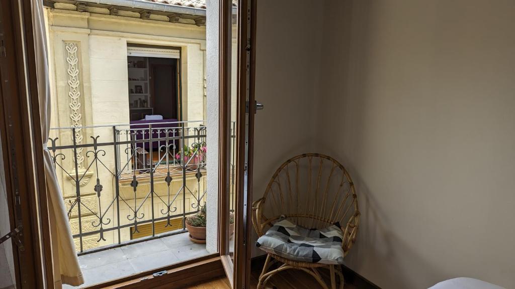 Balkón nebo terasa v ubytování Apartamento Ábside de San Juan III