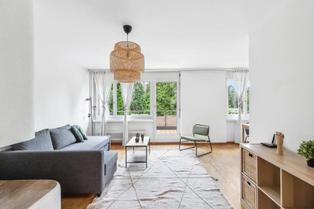 Chic 3-Bedroom Apartment Near Zurich Center - Resim 37