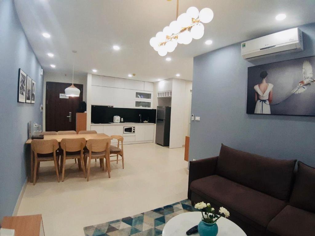 Posezení v ubytování Serviced apart FLC Green -7 min Kengnam , 1 min My Dinh Bus station