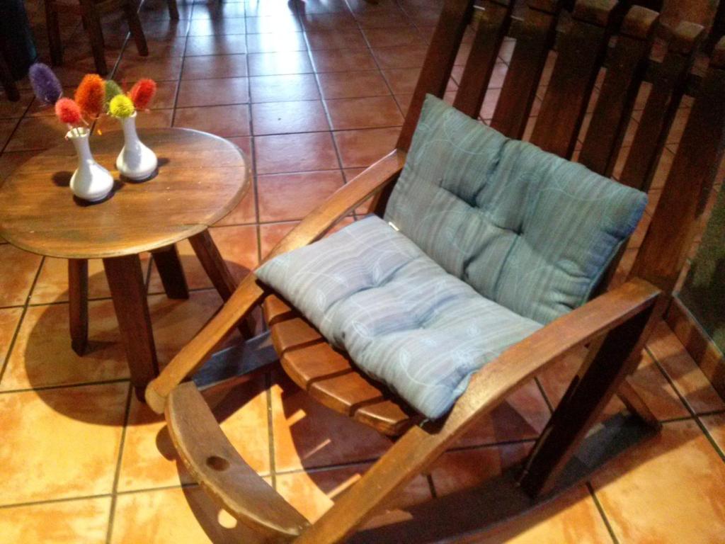 Posezení v ubytování Hostal Suetxe