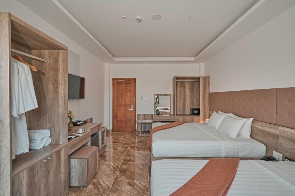 TV/trung tâm giải trí tại California Hotel
