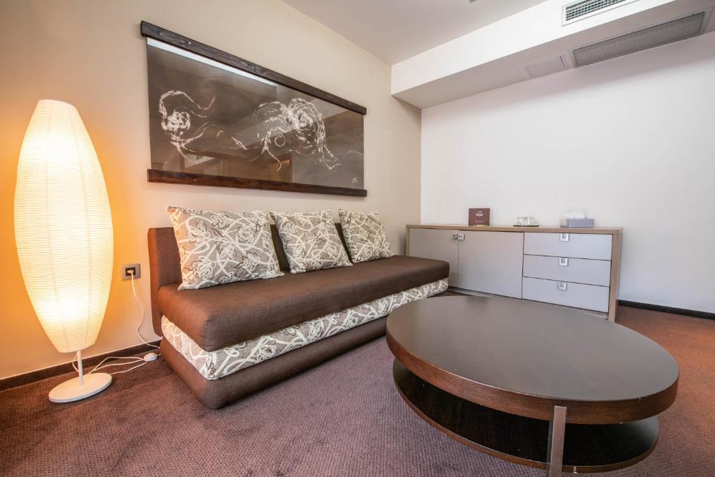 Posezení v ubytování Wellness Hotel Diplomat