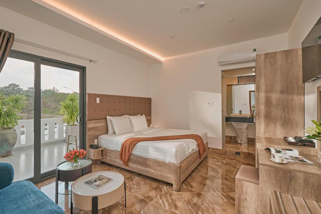 Nhà bếp/bếp nhỏ tại California Hotel
