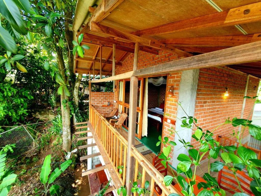 Balkón nebo terasa v ubytování Sunbeam Homestay