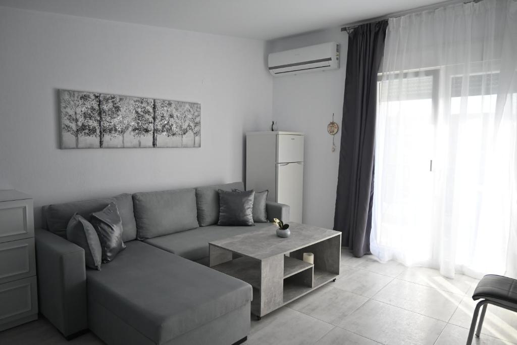 Posezení v ubytování Doukas Aparthotel