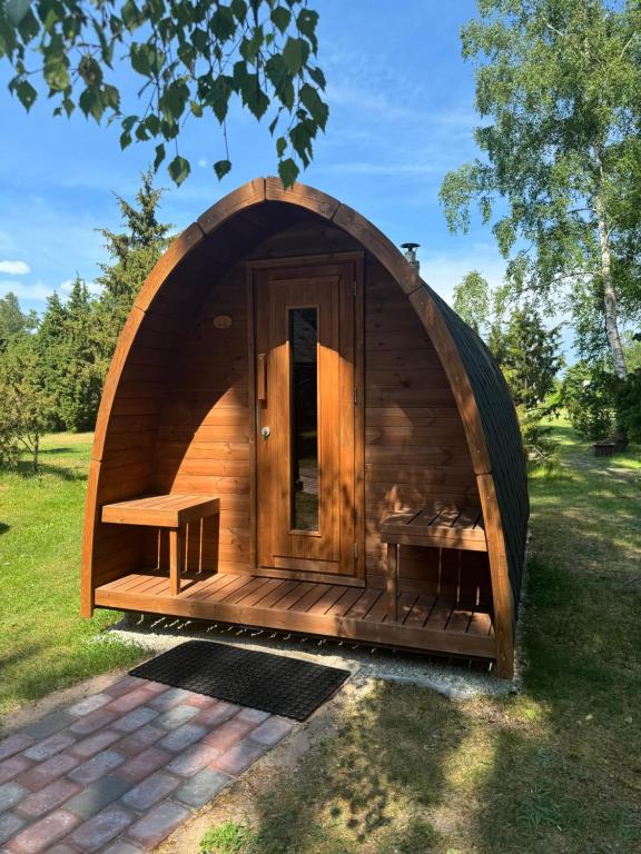 Zahrada ubytování Niidupuu Camping