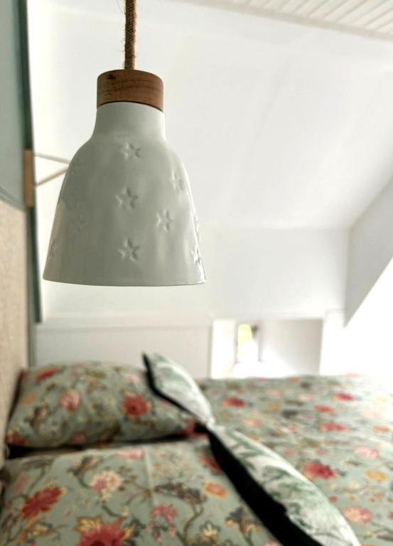 Postel nebo postele na pokoji v ubytování La suite d'Anna