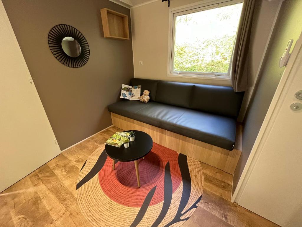 Posezení v ubytování Camping de Santenay