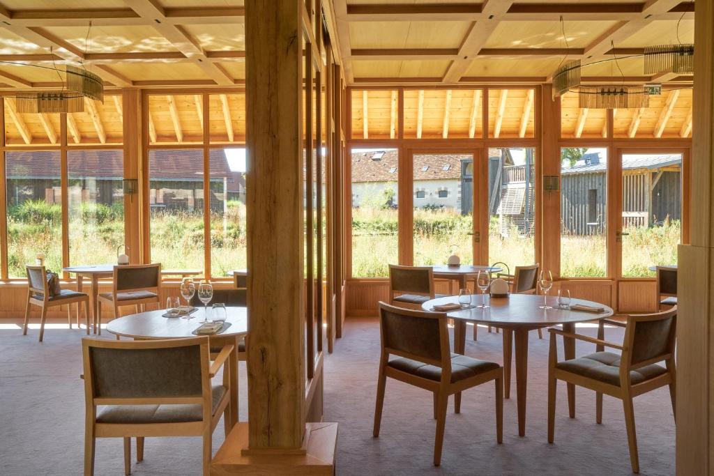 Restaurace v ubytování Les Sources de Cheverny