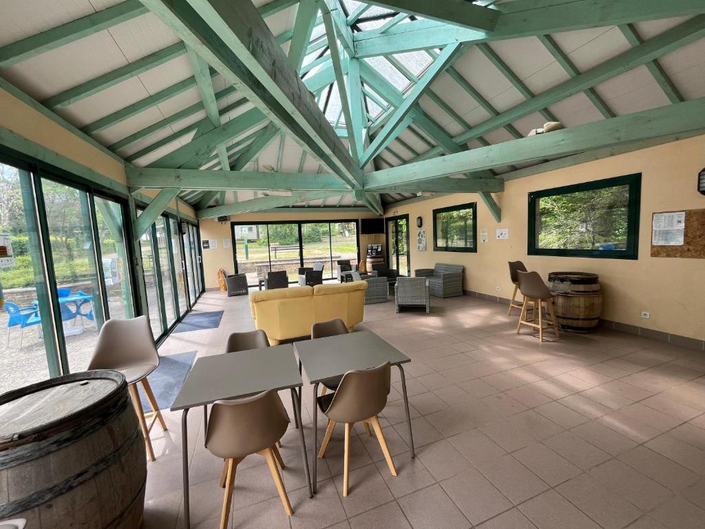 Restaurace v ubytování Camping de Santenay