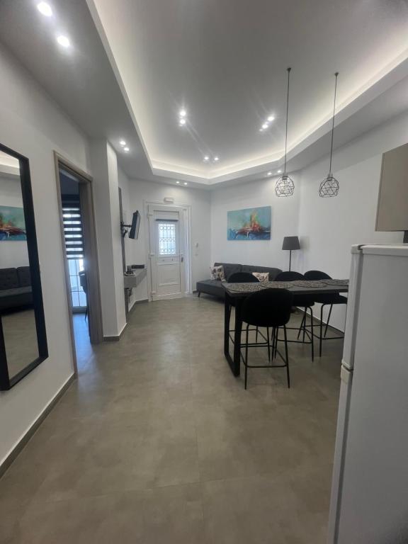 Kuchyň nebo kuchyňský kout v ubytování Stampalia Luxury Studios