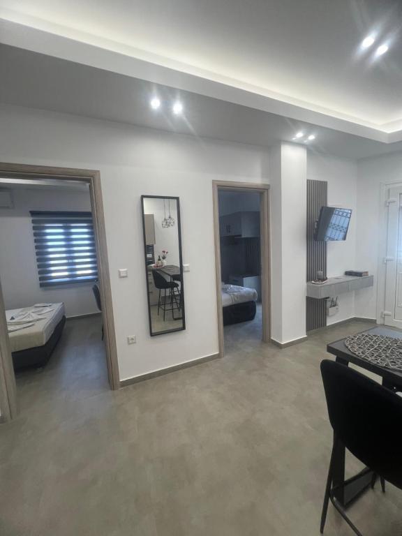 Postel nebo postele na pokoji v ubytování Stampalia Luxury Studios