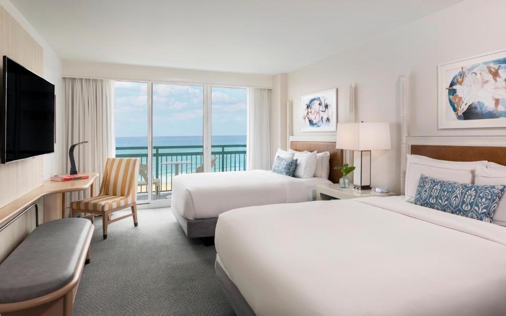 The Singer Oceanfront Resort, Curio Collection by Hilton - Suite Familiale King Avec Deux Lits Queen - Ocean Front