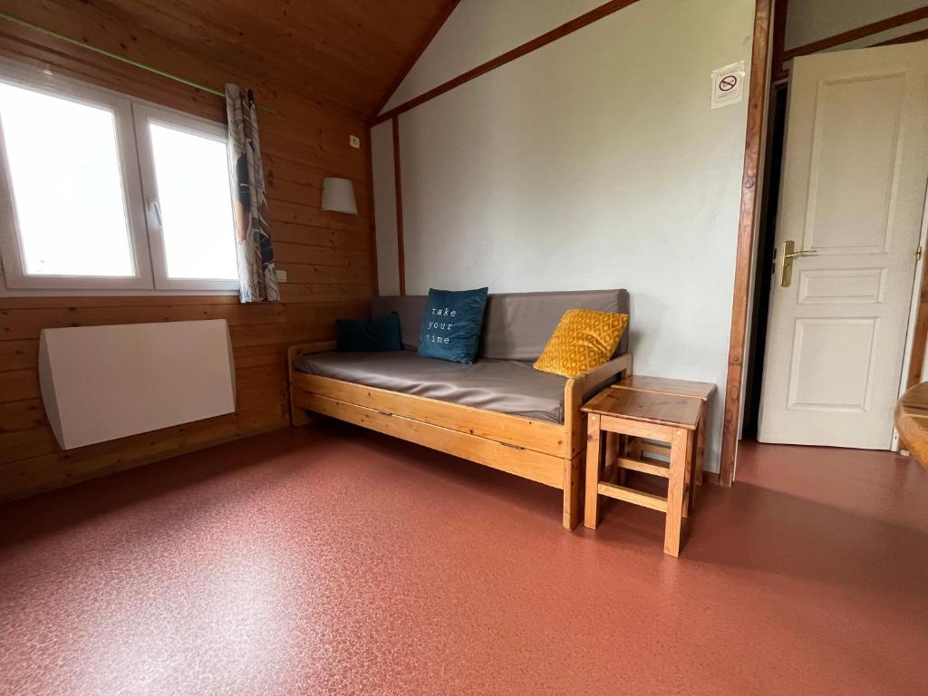Posezení v ubytování Camping de Saulieu