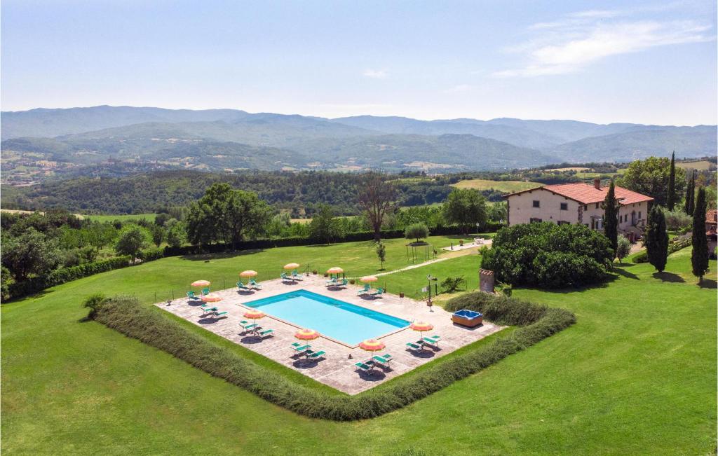 The swimming pool at or close to 2 Bedroom Beautiful Apartment In Poppi