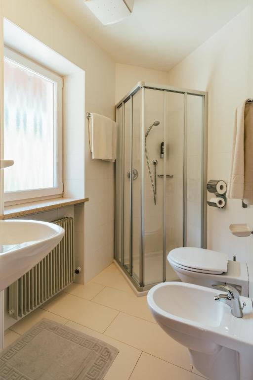 Koupelna v ubytování Hotel Residence Griesfeld