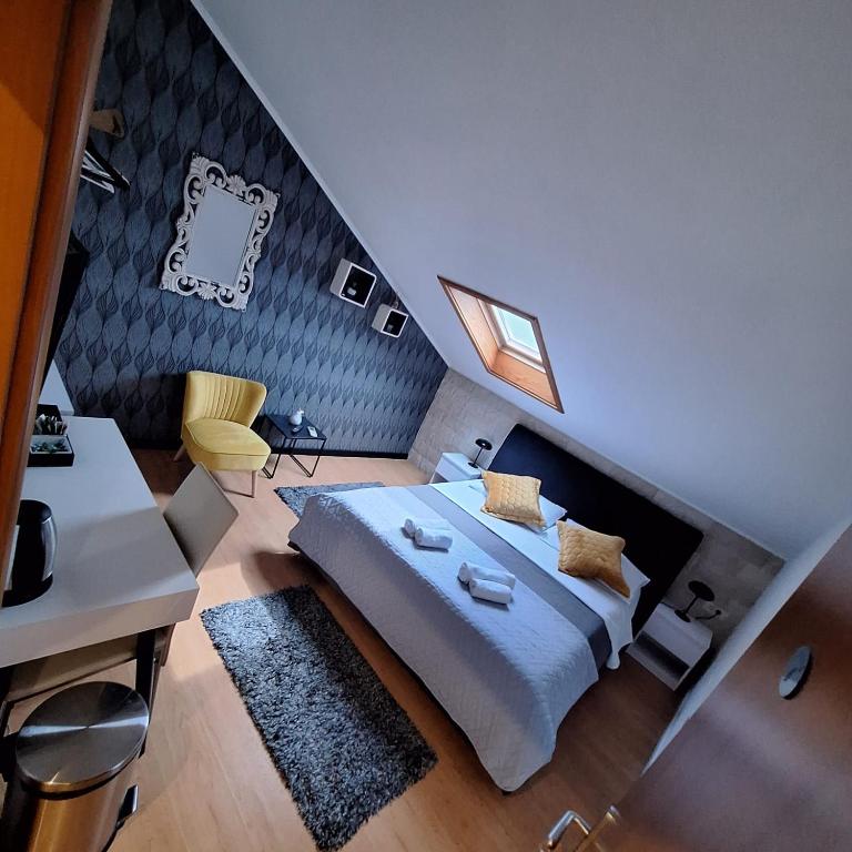 Postel nebo postele na pokoji v ubytování Villa Jidro
