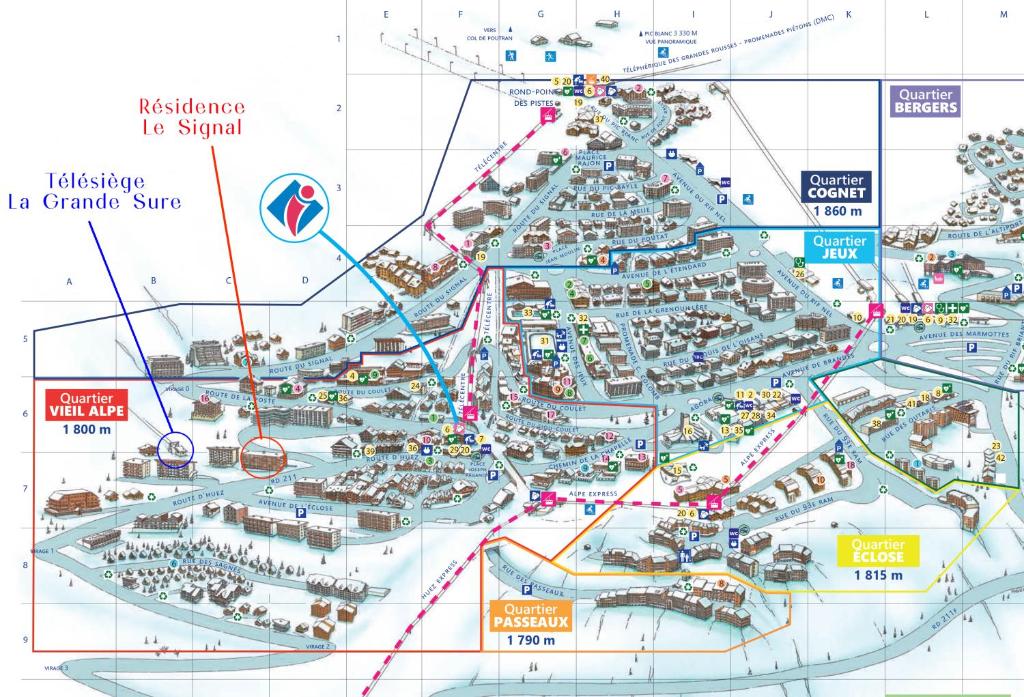 Zdjęcie z galerii obiektu Homency - Résidence Signal C23 w LʼAlpe-dʼHuez