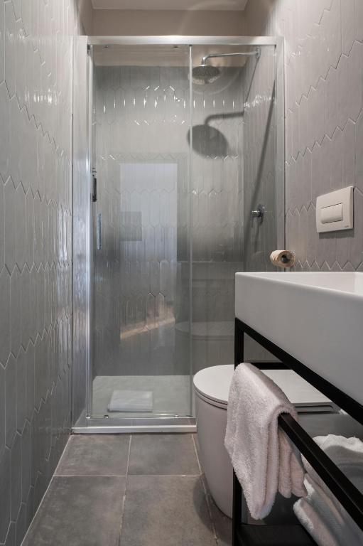 Koupelna v ubytování Rome Ciampino Smart Hotel
