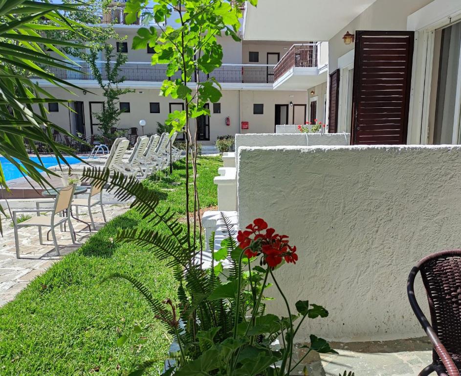 Bazén v ubytování Ermis Hotels & Resorts nebo v jeho okolí