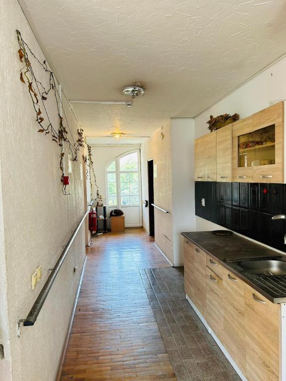 Kuchyň nebo kuchyňský kout v ubytování Rooms for rent "SARA"
