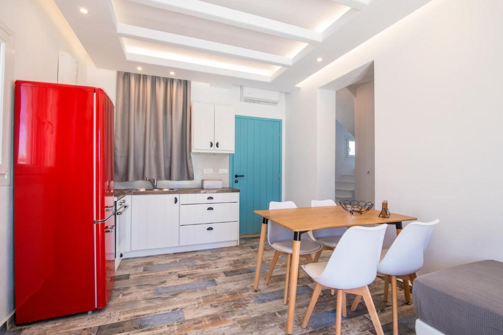 Kuchyň nebo kuchyňský kout v ubytování Depis Edem luxury villas