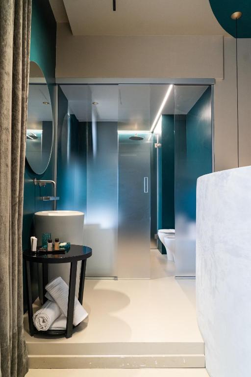Koupelna v ubytování Relais sul Mare Boutique Hotel