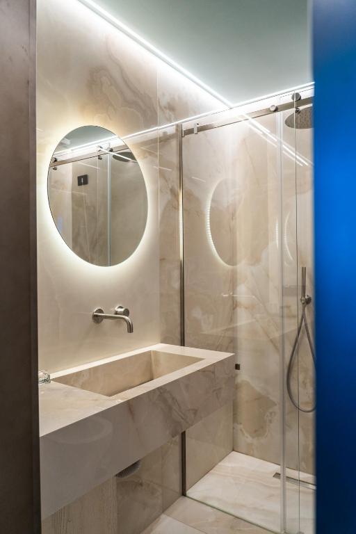 Koupelna v ubytování Relais sul Mare Boutique Hotel