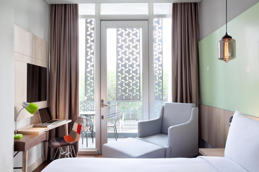 Posezení v ubytování Ibis Styles Jakarta Sunter